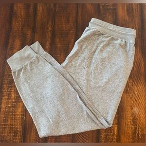Athleta Light Heather Gray Joggers